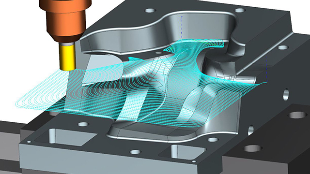 NX CAM 3D自适应粗加工