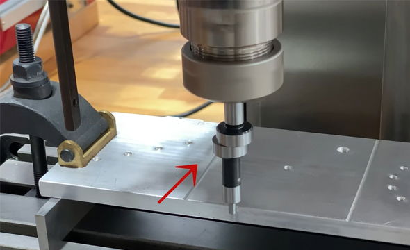 光电式寻边器对刀操作